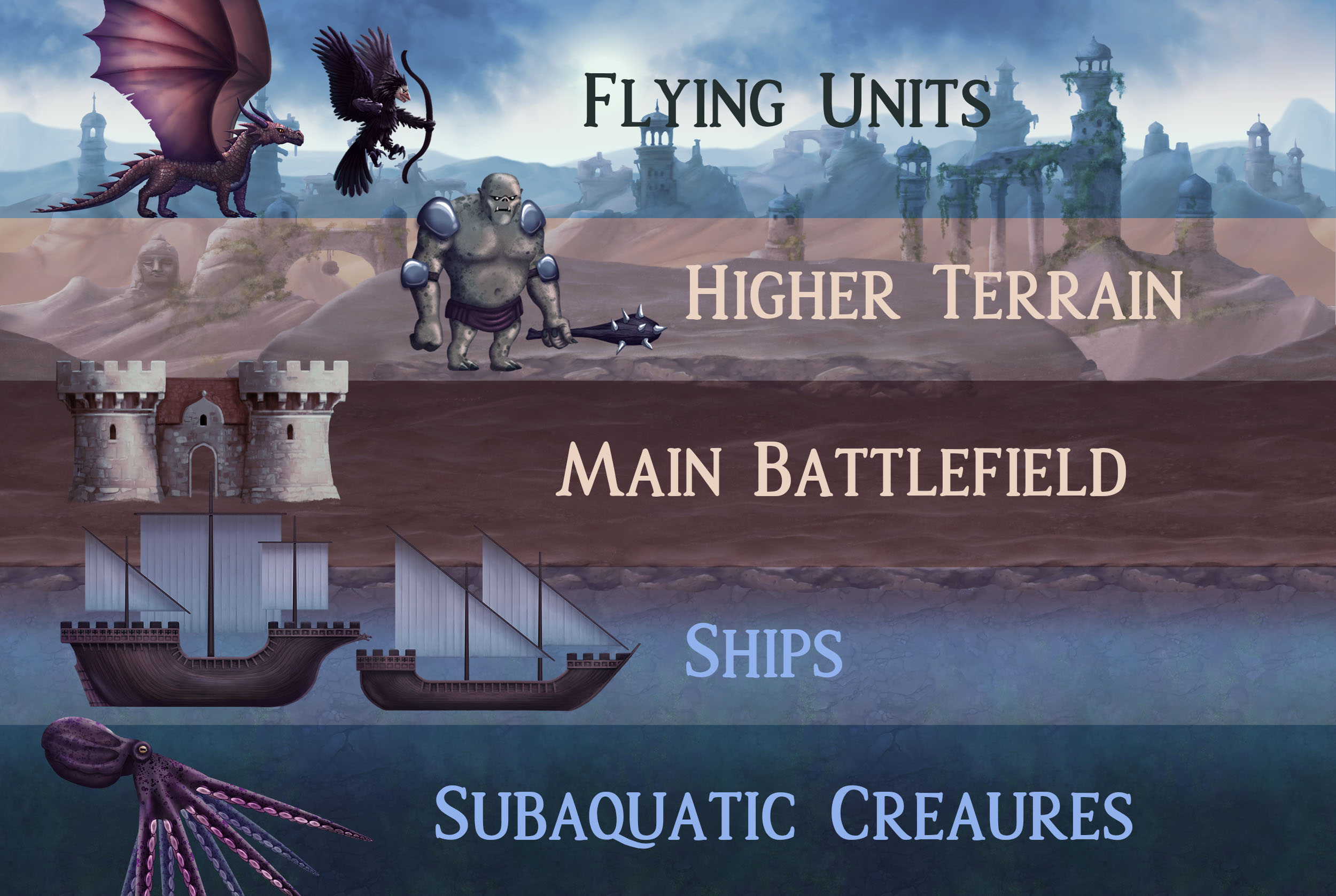 5 layers of combat